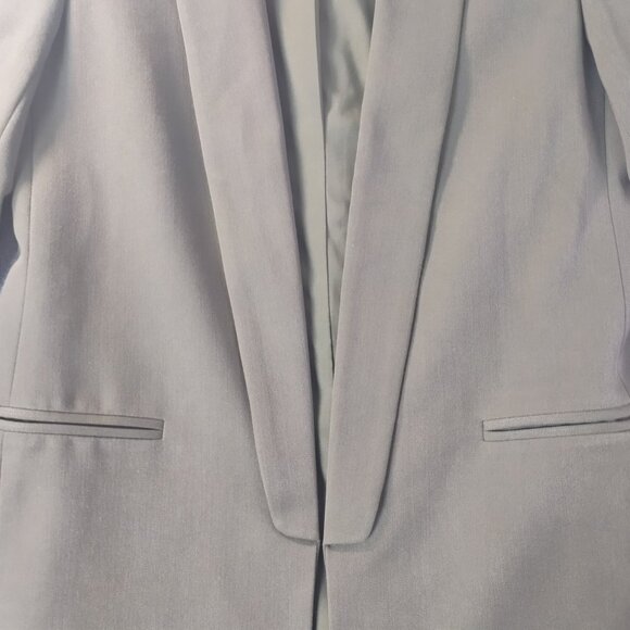 Chic Reese and Riley Women Blazer Jacket‎ 4 Olive Career Office Workwear Classic - Picture 6 of 7